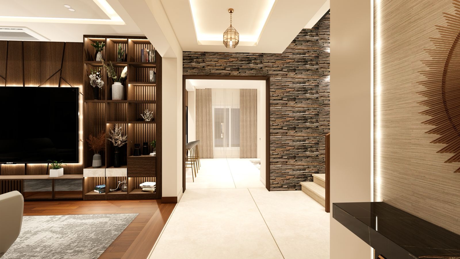 D&A Smart interior — essential 2 BHK woodwork
